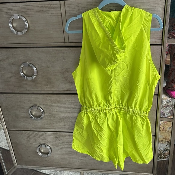 FP movement neon green jumpsuit, size M; new - Picture 3 of 5
